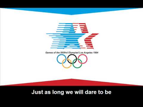 1984 Olympic Games Theme Song (Lyrics) - Hino dos Jogos Olímpicos de 1984 (letra)