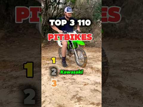 Top 3 110 Pit Bikes! (Number 1 is Best🔥)