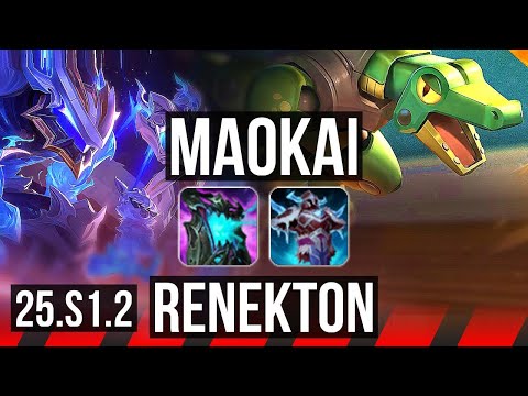 MAOKAI vs RENEKTON (TOP) | KR Diamond | 25.S1.2