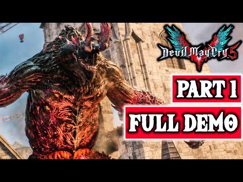 DEVIL MAY CRY 5 Gameplay Walkthrough Part 1 FULL Demo - INTRO (DMC5) No Commentary