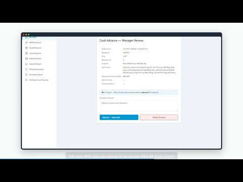 AI insight approval demo video thumbnail