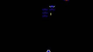 BBC Micro game Arcadians (hacked)