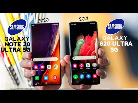 GALAXY S21 ULTRA 5g VS GALAXY NOTE 20 ULTRA || Full Comparison ~ which is best !