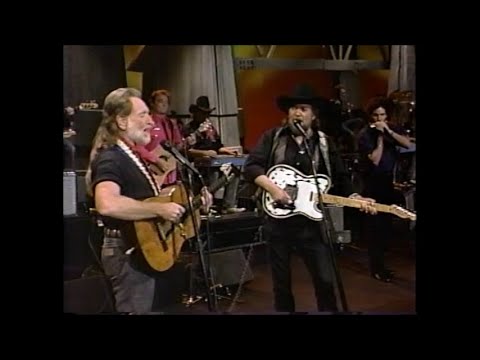 If I Can Find a Clean Shirt - Live 1991 with Waylon Jennings on the Tonight Show with Jay Leno