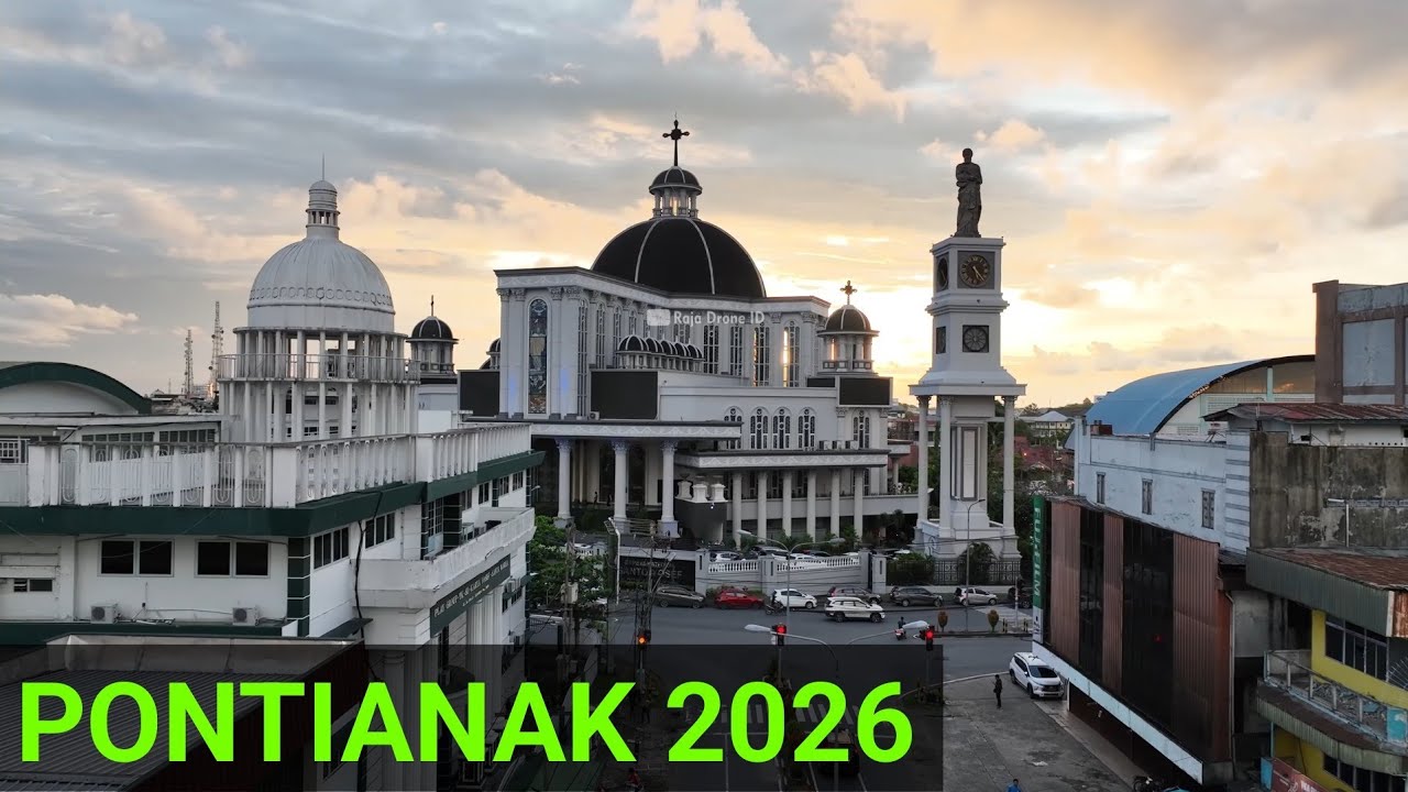 Pesona Kota Pontianak 2026, Masjid Raya Mujahidin dan Gereja Katedral Santo Yosef