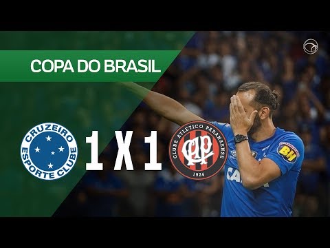 CRUZEIRO 1 X 1 ATLÉTICO-PR - GOLS - 16/07 - COPA DO BRASIL 2018