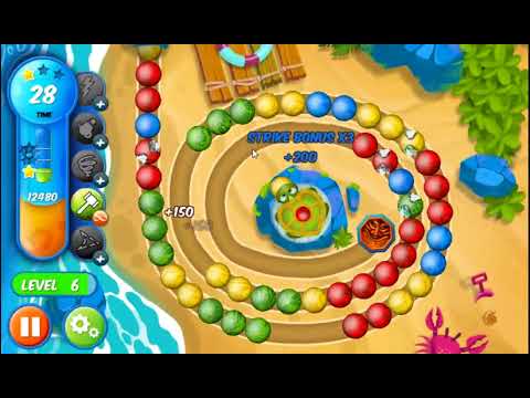 Marble Woka Woka Level 6 - NO BOOSTERS 🐢 | SKILLGAMING ✔️