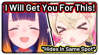Ina Found Mococo in the EXACT Same Spot 4 Times in a Row During Hide and Seek【Hololive EN】