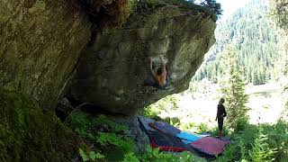 Video thumbnail of Thor The King, 8a. Val Daone