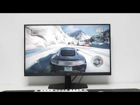 레이싱 게임 - 알파스캔 AOC Q27G40E 게이밍 180 QHD FAST IPS 프리싱크 AI HDR 무결점 [다나와 리포터]