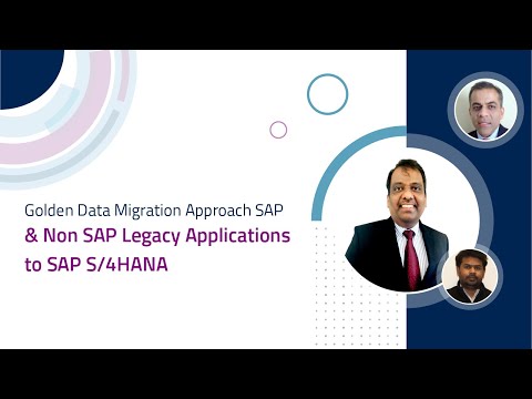 Golden data migration approach sap and non sap