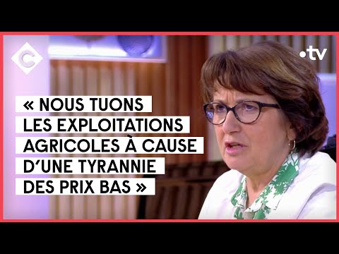 Christiane Lambert dénonce l'hypocrisie de Leclerc - C à Vous - 12/05/2022