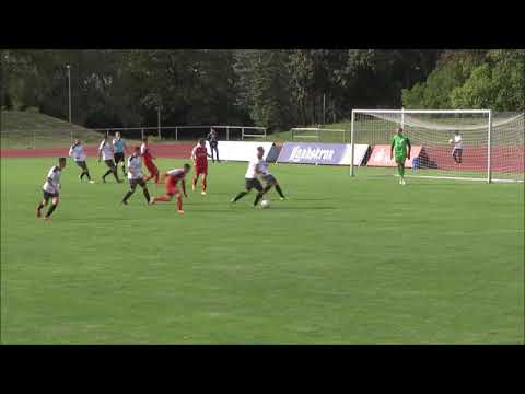 Entstehung gelb/rote Karte Ron Wochnik am 6.Spieltag der Sachsenliga