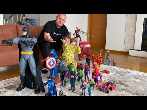 Fatih Selim’in Süper Kahramanları kaç tane.Bütün seri bir arada hemde her kahramandan bir sürü var