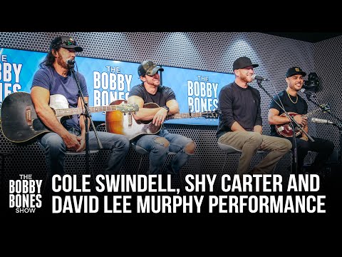 Shy Carter, Cole Swindell, & David Lee Murphy Perform Their Own Songs