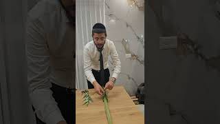 איך אוגדים לולב? #הרב_שמואל_זר (הרב רפאל זר) - התמונה מוצגת ישירות מתוך אתר האינטרנט יוטיוב. זכויות היוצרים בתמונה שייכות ליוצרה. קישור קרדיט למקור התוכן נמצא בתוך דף הסרטון