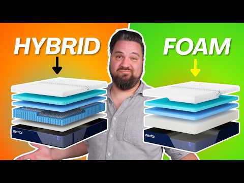 Nectar Luxe vs Nectar Luxe Hybrid - Is The Memory Foam Or Hybrid Version Best For You??