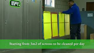 Still Cleaning Screens Manually Upgrade to TigerClean Automatic Reclaim Systems! #korchem #inpro