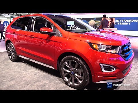 2018 Ford Edge Sport - Exterior and Interior Walkaround - 2017 LA Auto Show