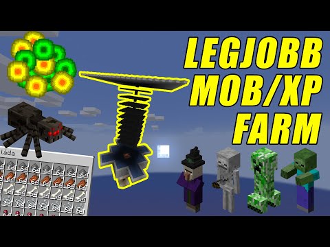 Legjobb Mob/Xp Farm | Minecraft Tutorial Magyarul | 1.19 Java
