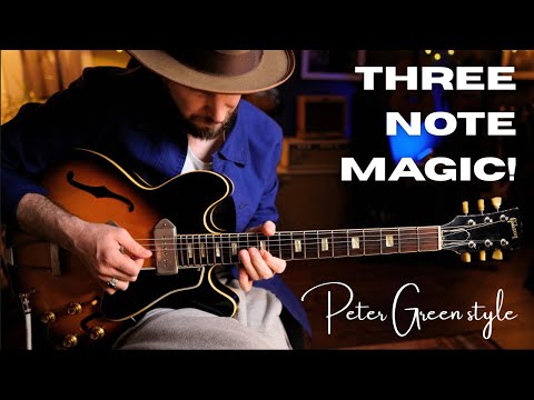 Slow Blues soloing: Peter Green style. “Need Your Love So Bad” guitar lesson! Stunning simplicity!