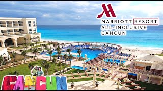 CANCUN, MEXICO VACATION PART 1! | MARRIOTT RESORT ALL-INCLUSIVE!