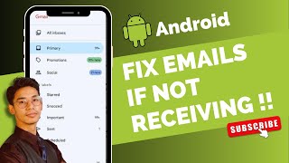 How to Fix Your Email When Not Receiving Emails Android !