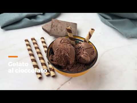 Fresco e cremoso GELATO AL CIOCCOLATO fatto in casa, pronto in pochi semplici passi!