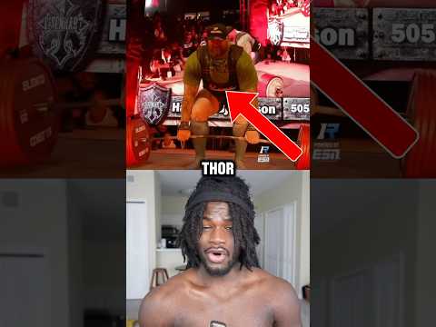 Thor Bjornsson 505kg Deadlift didn’t Count #gymshorts #deadlift  #gym