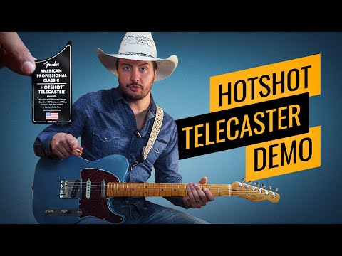 NEW Fender Hotshot Telecaster Demo — Clean, Overdrive & All Pickup Tones