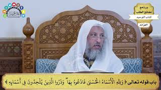 295 - باب قوله تعالى ( ولله الأسماء الحسنى فادعوه بها...) - عثمان الخميس