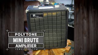 Video thumbnail for Polytone Mini Brute Amplifier - VGW by Vintage Guitar Workshop