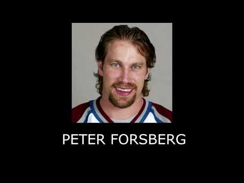 How to pronounce: Peter Forsberg