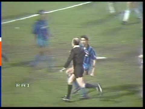 02/03/1983 Cup Winners Cup Quarter Final 1st leg INTERNAZIONALE v REAL MADRID
