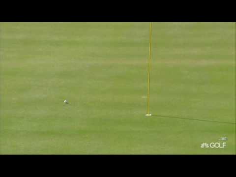 Rookie Sophia Popov's Impressive Bunker Shot on 14th at Founders Cup