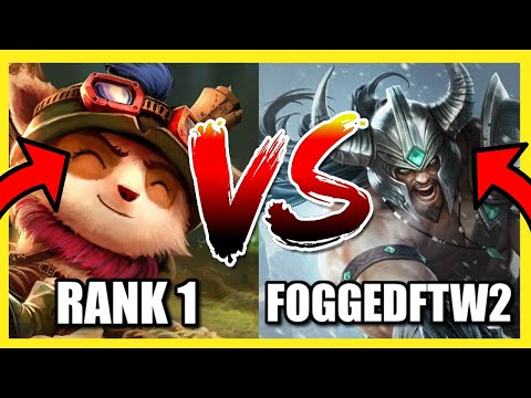 (TWITCH RIVALS) THE RANK 1 TEEMO JUNGLE TAKES ON FOGGEDFTW2! WHO WILL TAKE OVER TWITCH RIVALS SCRIMS