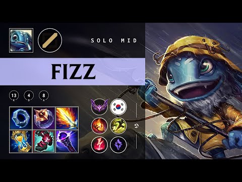 Fizz Mid vs Orianna - KR Master Patch 25.23