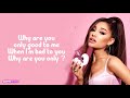 Ariana Grande, Normani, Nicki Minaj - Bad To You ( Lyrics )