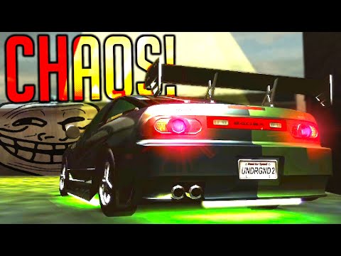 Fast Travel AND Chaos Mod! Breaking NFS Underground 2 - Modpack