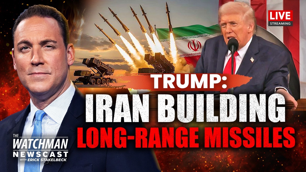 Trump WARNS: Iran Building Long-Range Missiles to Attack America | Watchman Newscast LIVE