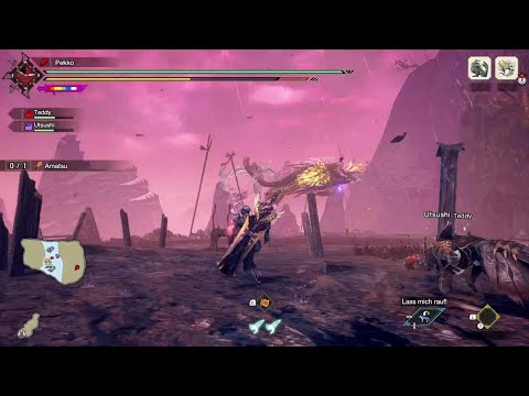 Amatsu vs Apex Zinogre Turf War! - Monster Hunter Rise Sunbreak Title Update 5