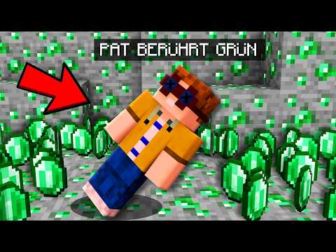 BERÜHRE NICHT die FARBE GRÜN in Minecraft!