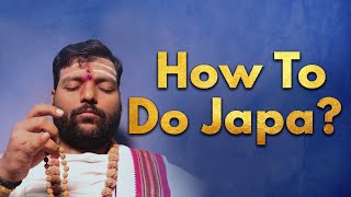 Japa Mala: How To Use a Rudraksha Japa Mala?
