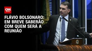 Vídeo: Em breve vocês saberão com quem será a reunião na Casa Branca, diz Flávio Bolsonaro | CNN 360°