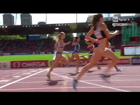 Campionati Europei di Zurigo - Batteria 4 200m Donne - Marzia Caravelli