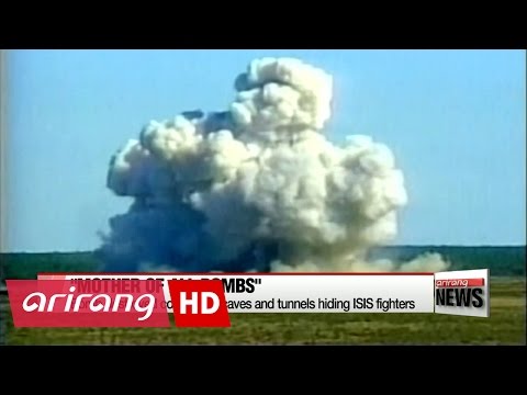 Trump seen to give stern warning to North Korea with Afghanistan bombing