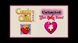 ✔Candy Crush Saga Hack || Unlimited Lives without changing time and date | GET SMART
