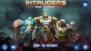 INTRUDERS: Robot Defense android game first look gameplay español