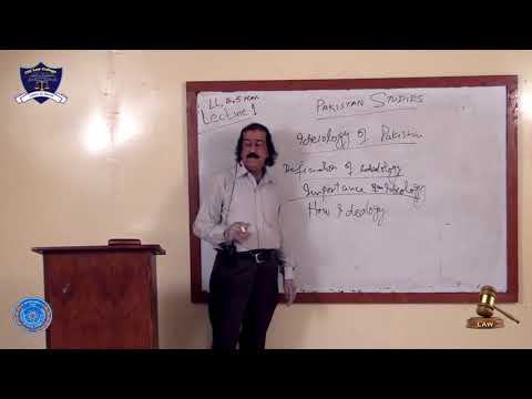 Pakistan Studies Lecture-1 LLB 5 Years Program