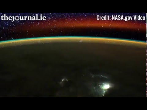 Timelapse Of Earth From The International Space Station